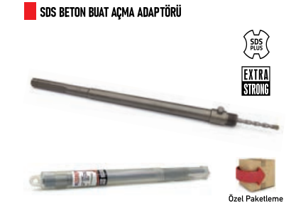 Sds Beton Buat Açma Adaptörü