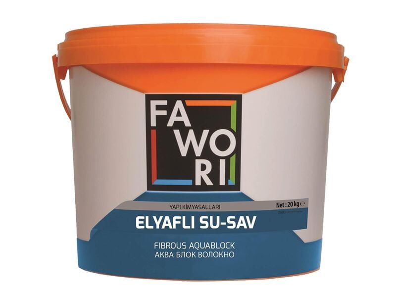 Fawori Elyaflı Susav Sürme Su Yalıtım Malzemesi