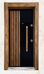 Şamdan Door Çelik Kapı Model No:1007 / Pvc Embossed
