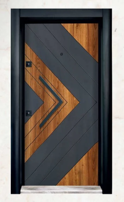Şamdan Door Çelik Kapı Model No:1009 / Pvc Embossed