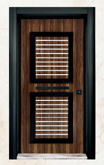 Şamdan Door Çelik Kapı Model No:1013 / Pvc Embossed