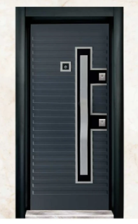 Şamdan Door Çelik Kapı Model No:1020 / Pvc Embossed