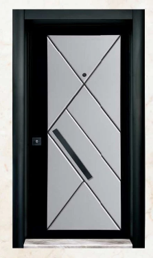Şamdan Door Çelik Kapı Model No:1021 / Pvc Embossed