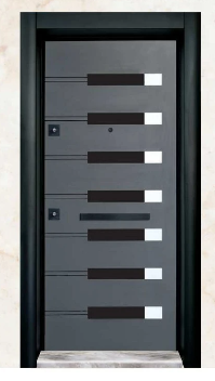 Şamdan Door Çelik Kapı Model No:1023 / Pvc Embossed