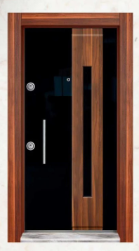 Şamdan Door Çelik Kapı Model No:1025 / Pvc Embossed