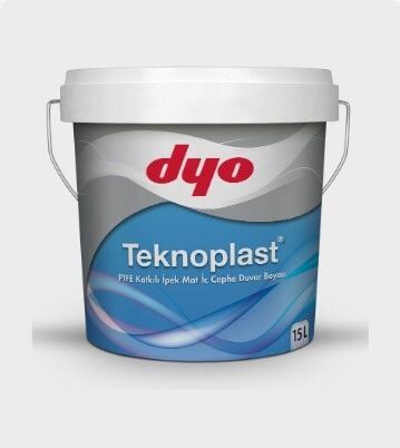 Dyo Yeni Teknoplast Ptfe Katkılı İpek Mat İç Cephe Duvar Boyası