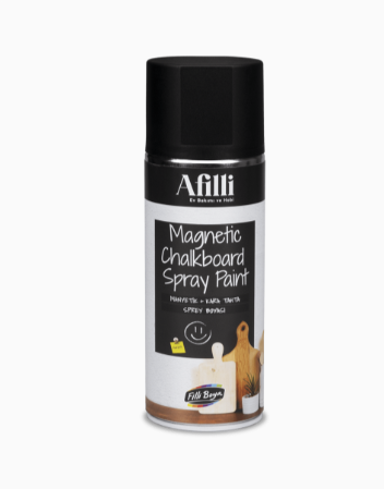 Afilli Magnetıc Chalkboard Sprey - Manyetik + Kara Tahta Sprey Boyası 400ML