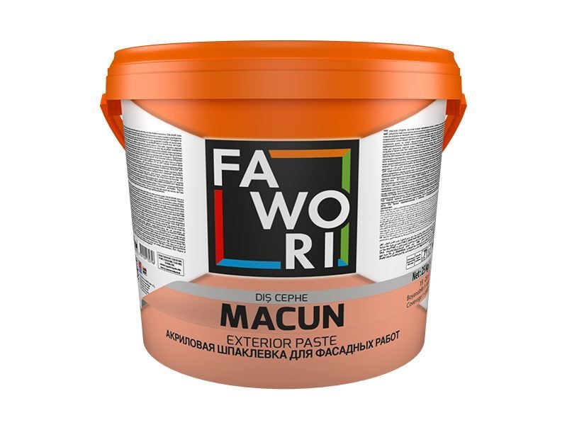 Fawori Dış Cephe Macunu 25 Kg