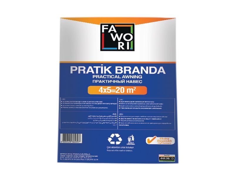 Fawori Pratik Branda 4 x 12,5 m/50 m²