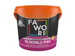 Fawori Silikonlu İpek İç Cephe Boyası Kül Gri - 15 Lt