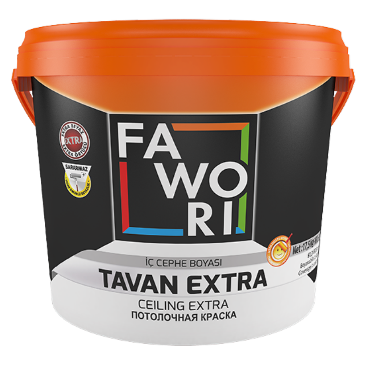 Fawori Ekstra Tavan Boyası 10 Kğ Beyaz