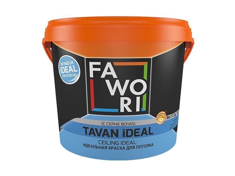Fawori ideal Tavan Boyası 10 Kğ Beyaz
