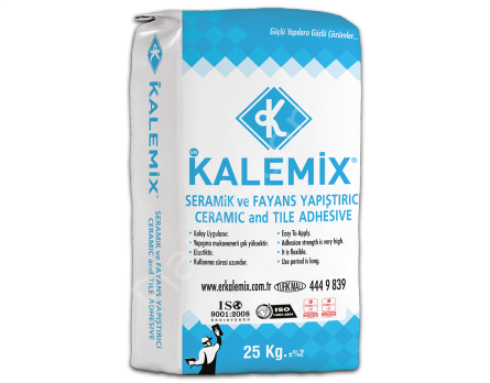 Kalemix Seramik ve Fayans Yapıştırıcısı Standart Siyah 25 Kğ