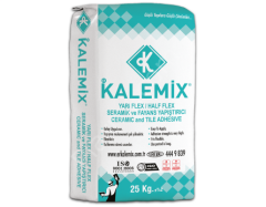 Kalemix Seramik ve Fayans Yapıştırıcısı Standart 25 Kğ FLEX