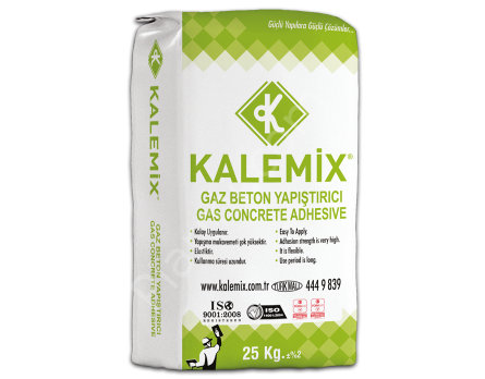 Kalemix Gaz Beton Yapıştırıcı Gri Renk 25 Kğ