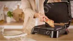 SuperGrill 3in1 6 Dilim Kapasiteli 2000 Watt Barbekü Izgara ve Tost Makinesi Siyah