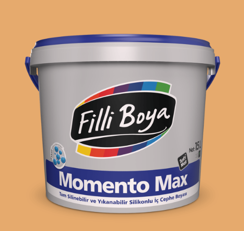 Filli Boya Momento Max Silikonlu İç Cephe Boyası 15 Lt - Mango 90
