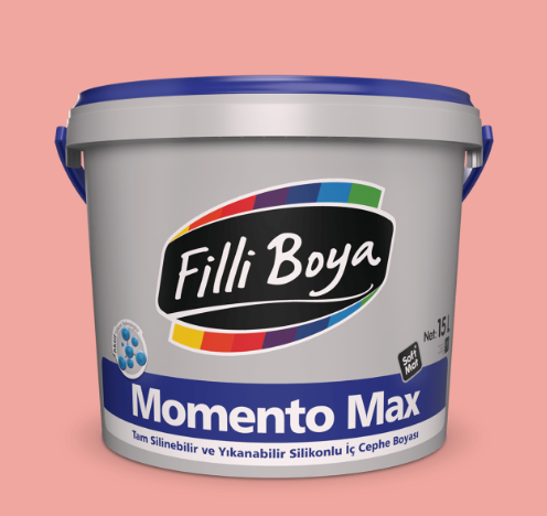Filli Boya Momento Max Silikonlu İç Cephe Boyası 2.5 Lt - Mercan