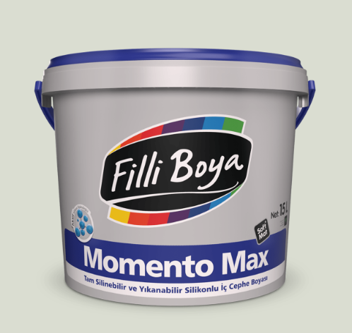 Filli Boya Momento Max Silikonlu İç Cephe Boyası 15 Lt - Yağ Yeşili