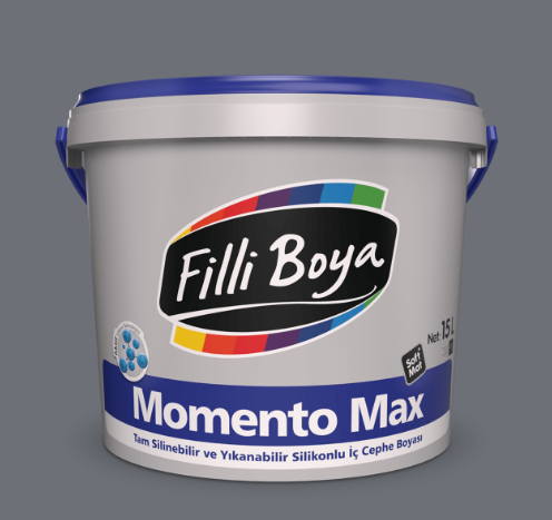 Filli Boya Momento Max Silikonlu İç Cephe Boyası Andezit 65 - 100ML (Deneme Boyu)