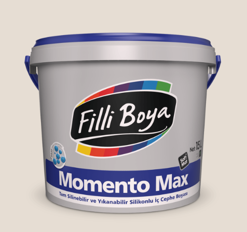 Filli Boya Momento Max Silikonlu İç Cephe Boyası Maya - 100ML (Deneme Boyu)