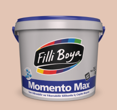 Filli Boya Momento Max Silikonlu İç Cephe Boyası Pudra Kahve - 100ML (Deneme Boyu)