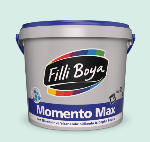 Filli Boya Momento Max Silikonlu İç Cephe Boyası Nil Yeşili - 2.5 Lt