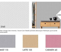 Fawori Cam Tekstili Duvar Kaplaması