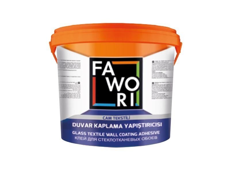 Fawori Cam Tekstili Duvar Kaplama Yapıştırıcı 10 Kg