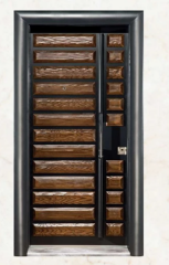 Şamdan Door Çelik Kapı Model No:1002 / Pvc Embossed
