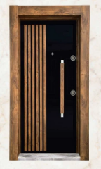 Şamdan Door Çelik Kapı Model No:1007 / Pvc Embossed