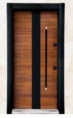 Şamdan Door Çelik Kapı Model No:1008 / Pvc Embossed