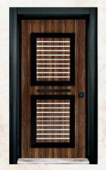 Şamdan Door Çelik Kapı Model No:1013 / Pvc Embossed