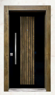 Şamdan Door Çelik Kapı Model No:1017 / Pvc Embossed