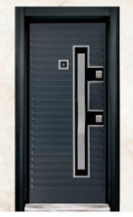Şamdan Door Çelik Kapı Model No:1020 / Pvc Embossed