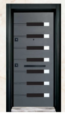 Şamdan Door Çelik Kapı Model No:1023 / Pvc Embossed