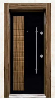 Şamdan Door Çelik Kapı Model No:1027 / Pvc Embossed
