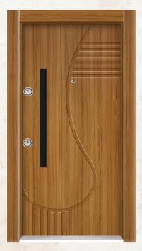 Şamdan Door Çelik Kapı Model No:1029 / Pvc Embossed