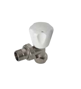 Kalde Köşe Radyatör Vanası PE-X Altı Köşe Volanlı 1/2'' / 16 x 2