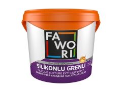 Fawori Silikonlu Grenli Dış Cephe Kaplaması 25 Kg Aura 10