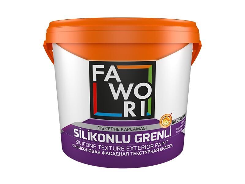 Fawori Silikonlu Grenli Dış Cephe Kaplaması 25 Kg Bamboo 10