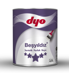 Dyo Beşyıldız Sentetik Parlak Boya