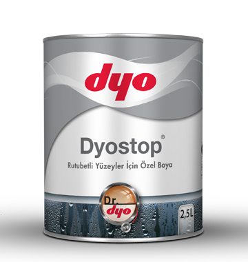 Dyo Dyostop Rutubetli Yüzeyler İçin Öze Boya