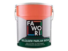 Fawori Selülozik Parlak Boya 2,5 Kg - Kırmızı
