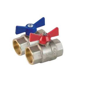 Kalde Boşaltma Küreseli / Dişi / Redüksiyon 1/2” Kırmızı
