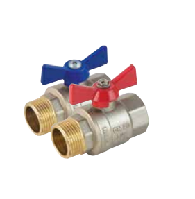 Kalde Boşaltma Küreseli / Erkek / Redüksiyon 3/4” Mavi