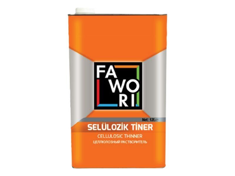 Fawori Selülozik Tiner 12 Lt