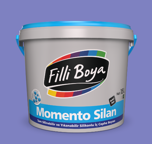 Filli Boya Momento Silan Silikonlu İç Cephe Boyası 2.5 Lt - Menekşe