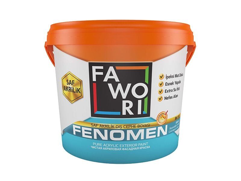 Fawori Fenomen Saf Akrilik Dış Cephe Boyası Rustic 30 - 15 Lt