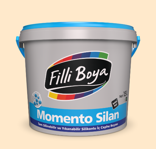 Filli Boya Momento Silan Silikonlu İç Cephe Boyası 2.5 Lt - Şampanya